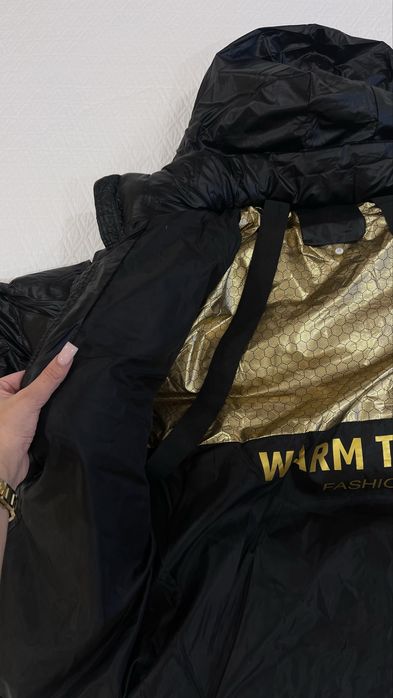 Куртка чоловіча зимова чорна