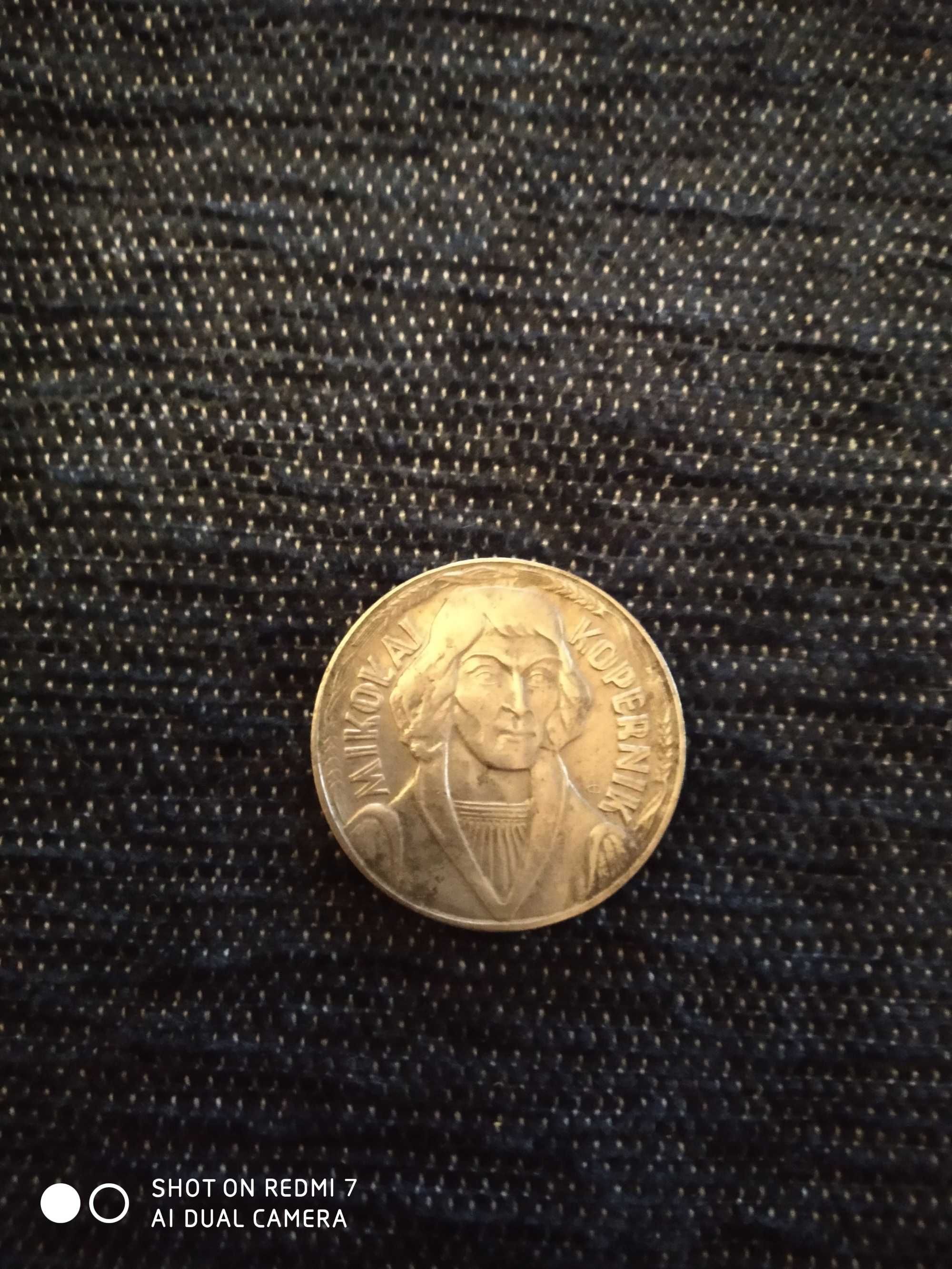 Stara moneta Mikołaj Kopernik