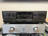 Magnetofon dwukasetowy deck technics RS-TR373M2