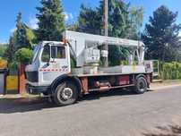 Wumag WT220,  podnosnik koszowy Mercedes 1414, zwyzka 22m