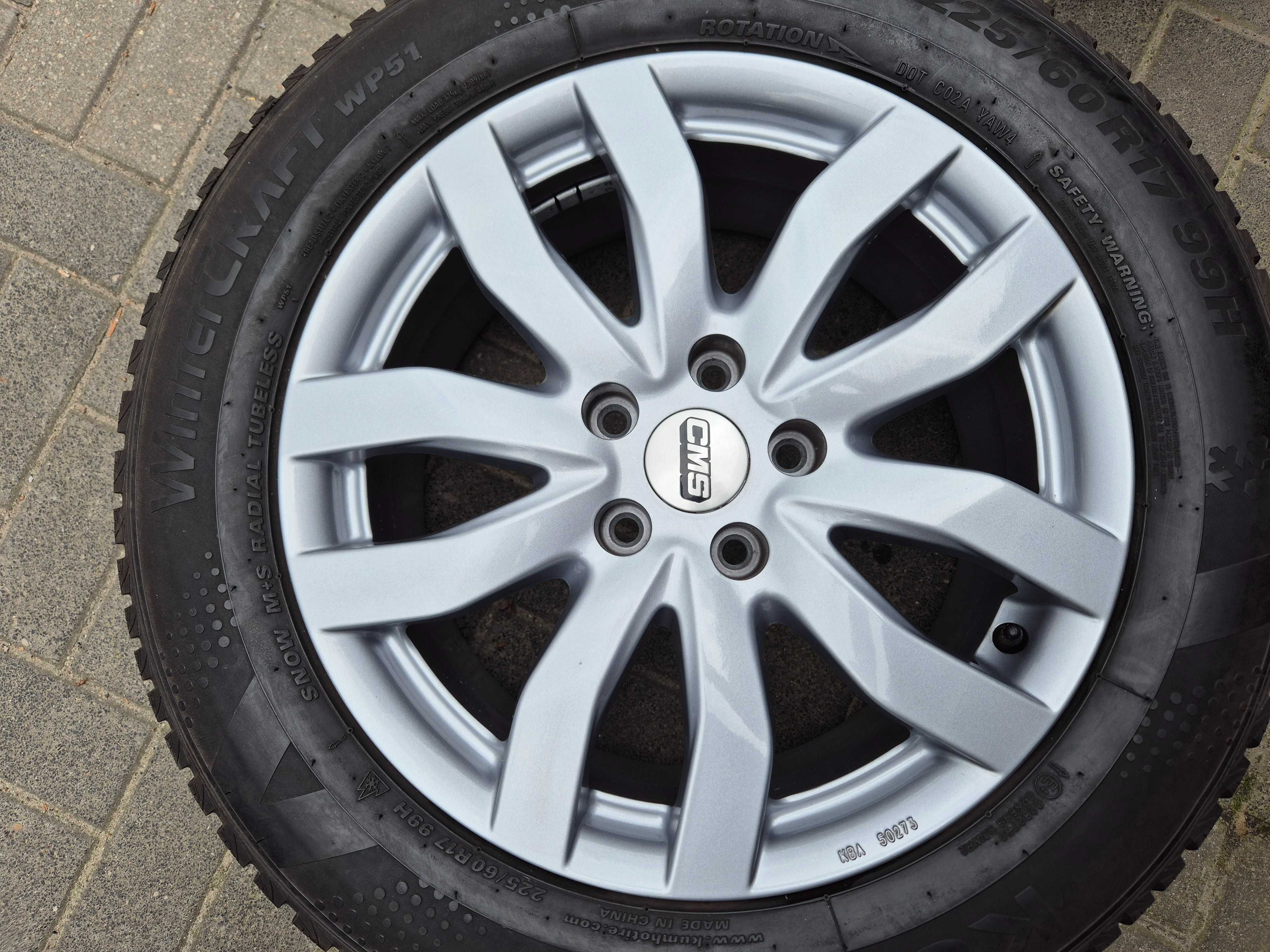 Felgi Aluminiowe 17” 5x114,3 7,5Jx17 ET 47 MAZDA KIA Hyundai N2564