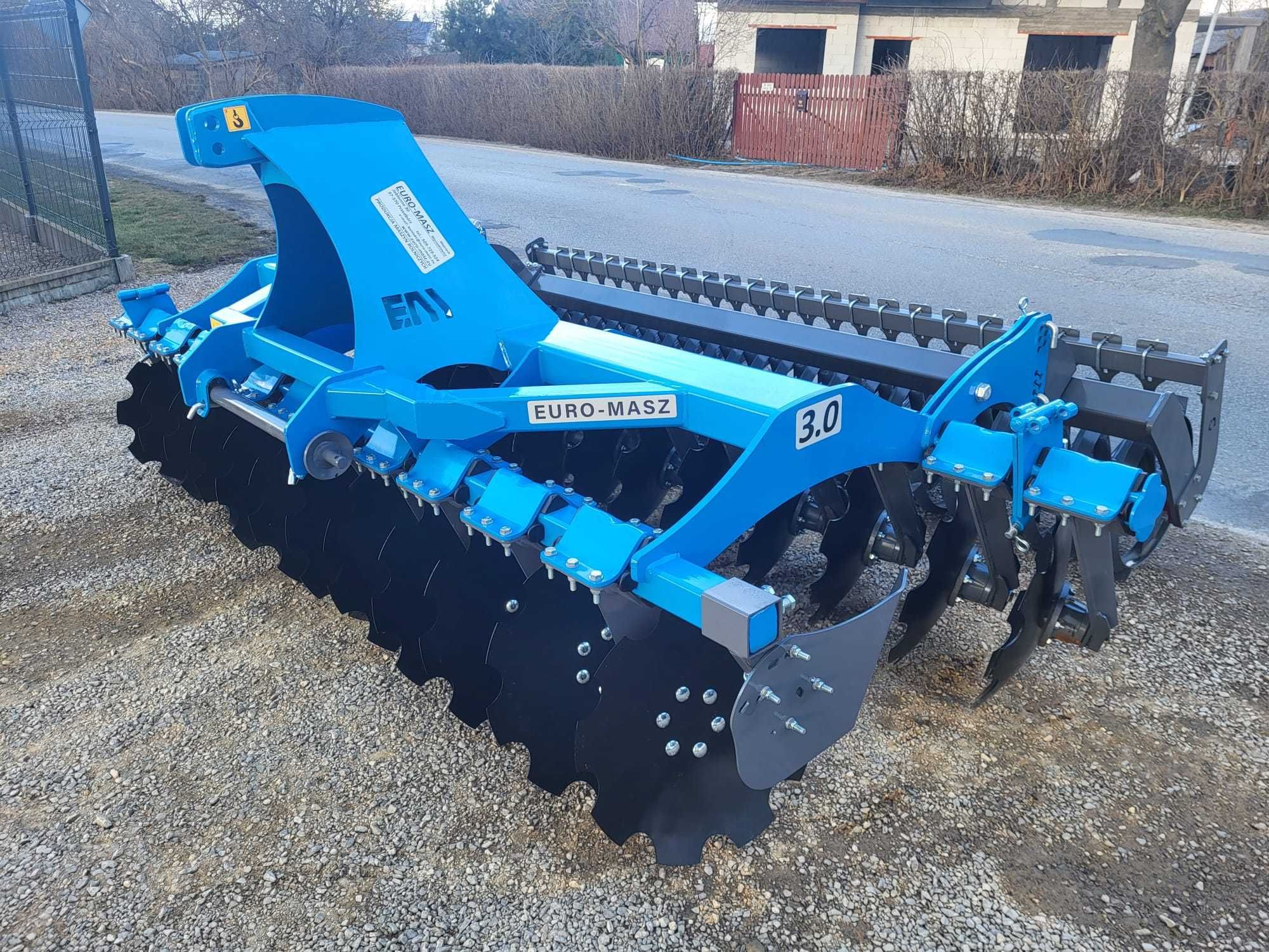 brona talerzowa Euro-masz! bez hydropaku/talerzówka CIĘŻKA talerze 510