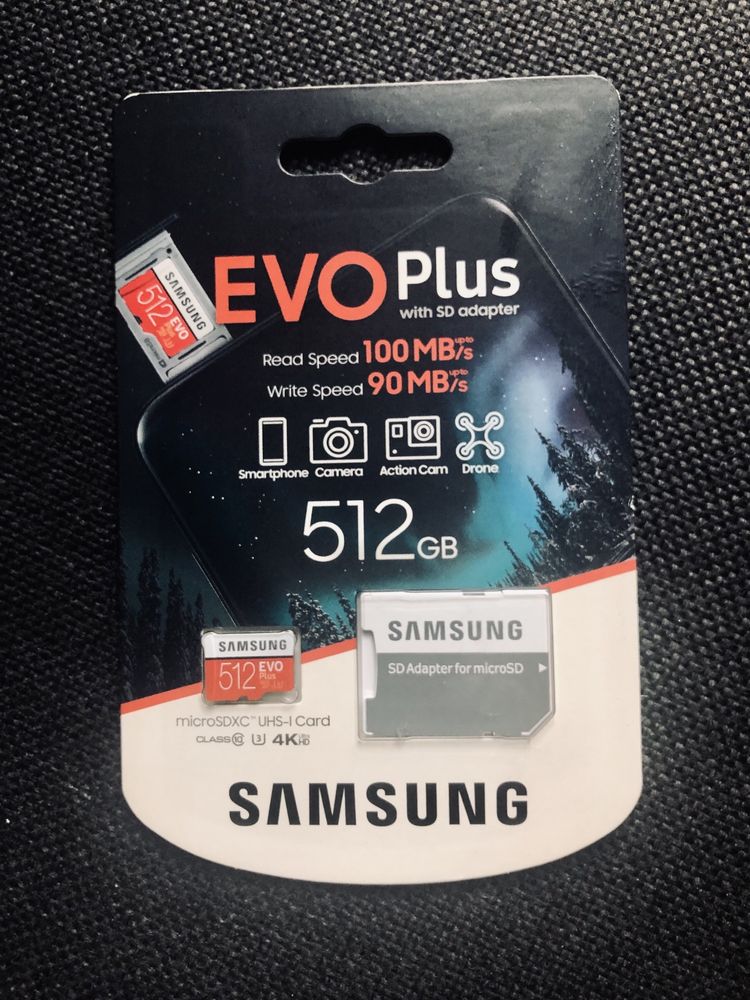 Karta Pamięci Samsung EVO Plus microSD (2020)