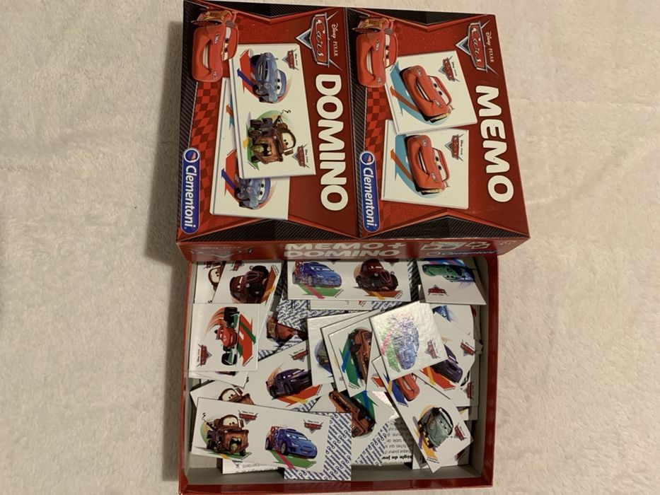 Jogo Memo e Dominó do Cars