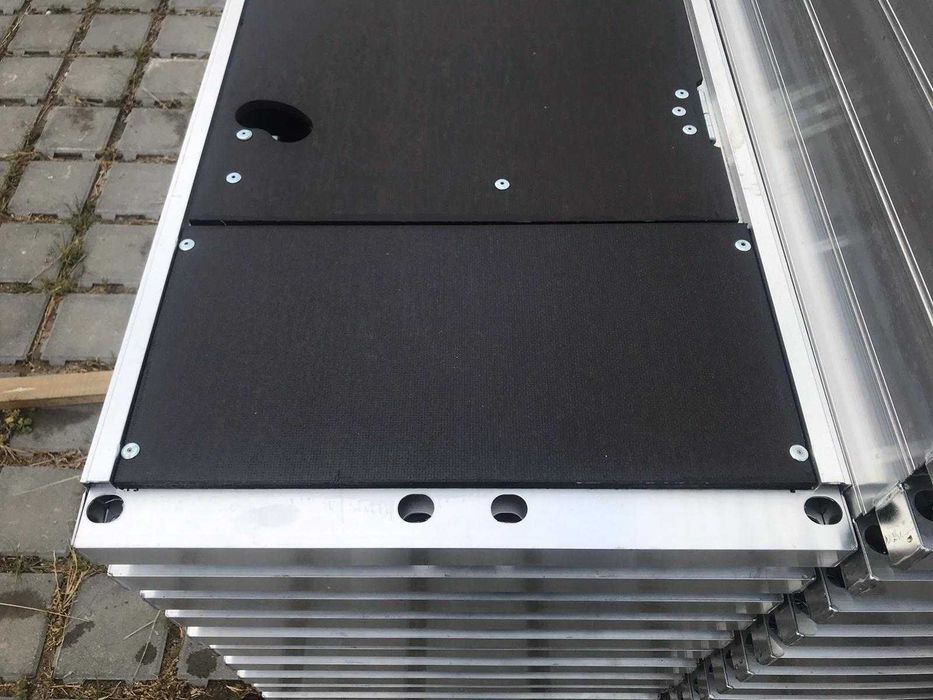 Nowe rusztowanie elewacyjne, na ścianę szczytową ~ typ PLETTAC ~ 82m2