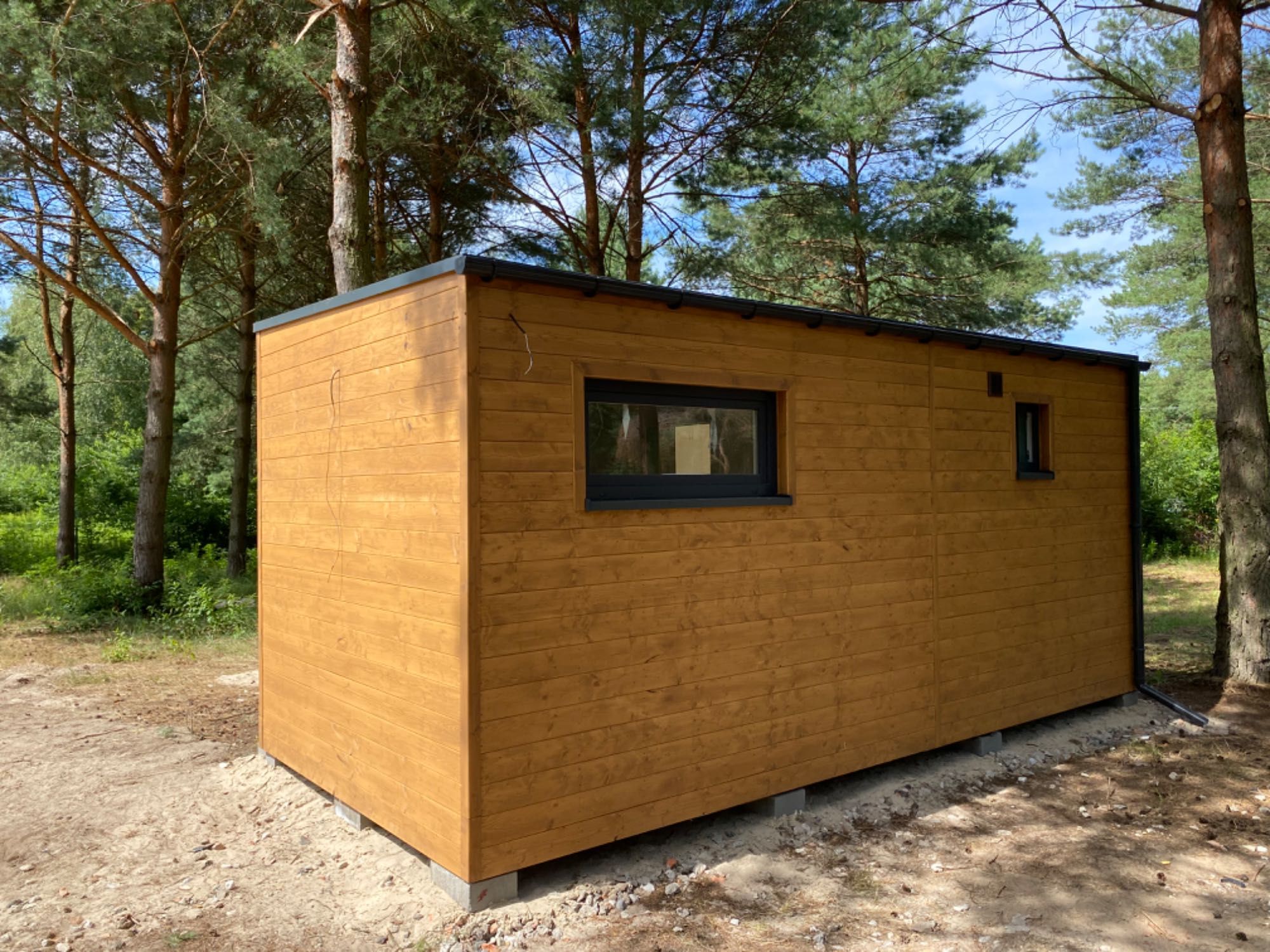 Dom modułowy L 35m2- całoroczny, bez pozwolenia