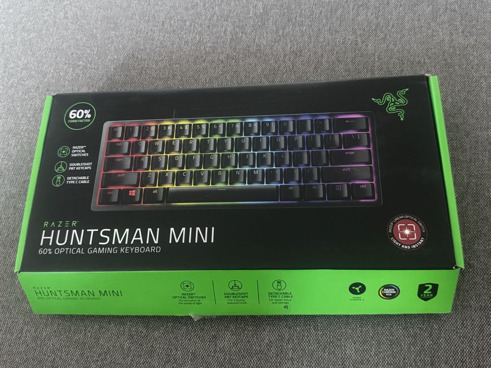 Klawiatura Huntsman Mini 60% optical gaming keyboard red switch