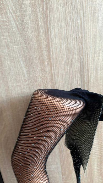 Nr 5 Rajstopy kabaretki, kryształki.