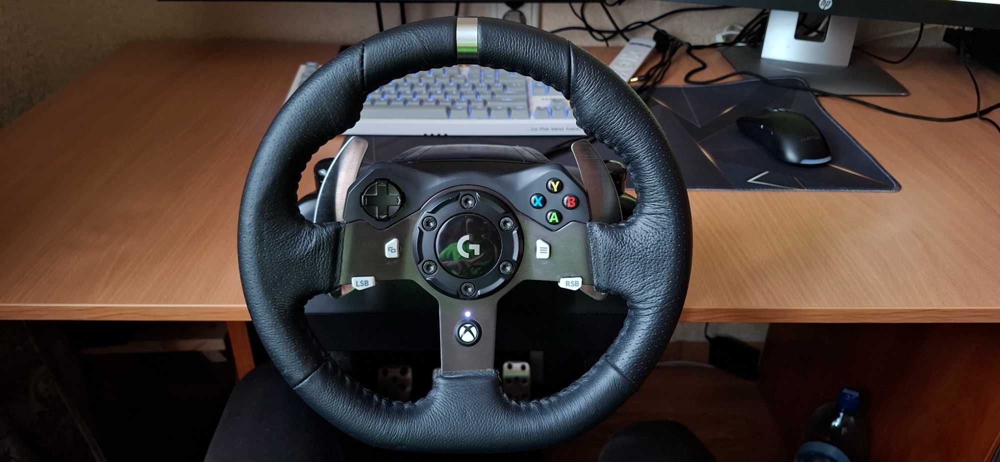 Ігрове кермо Logitech G920 з КПП