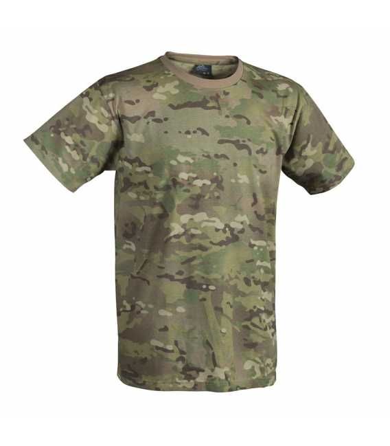 T-shirt Helikon kamuflaż - Camo Grom r.3XL