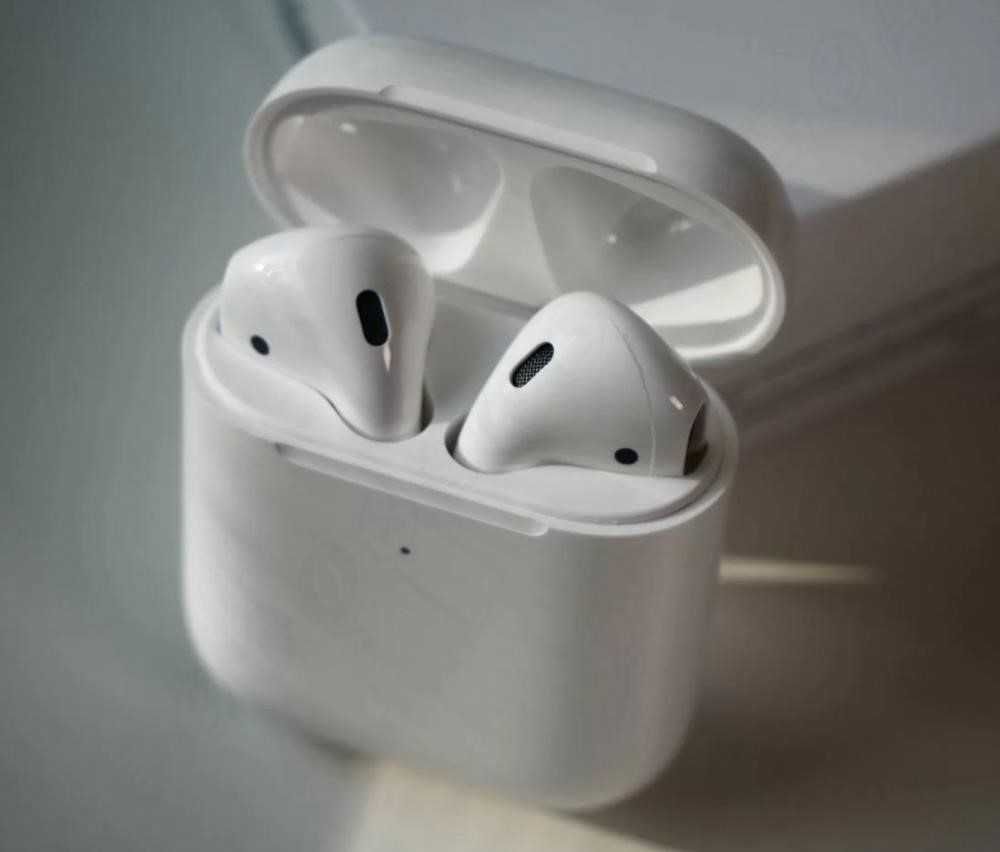 Бездротові навушники AirPods 2 Full якості + чехол у подарунок!!