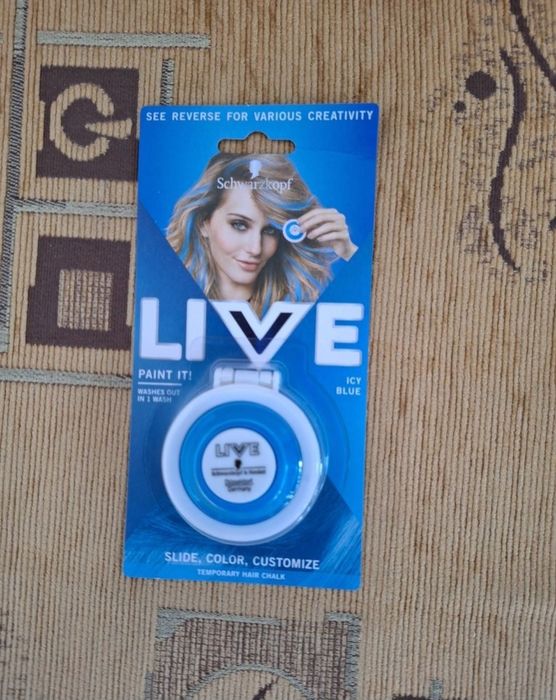Schwarzkopf LIve Paint IT zmywalna kreda do włosów