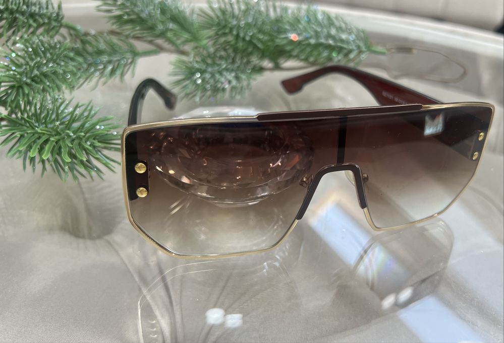 Okulary przeciwsloneczne uv 400 braz