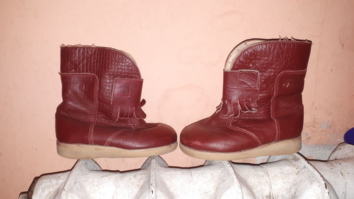 Утепленные сапожки, ботинки 25 (16 см)