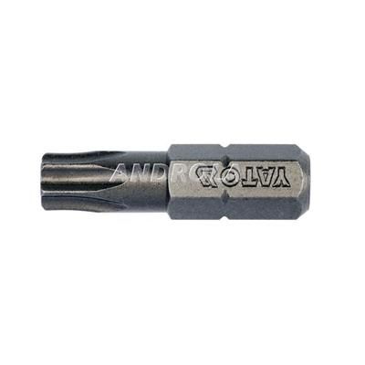 Bity końcówki wkrętak 1/4 25mm torx T30 10szt Yato