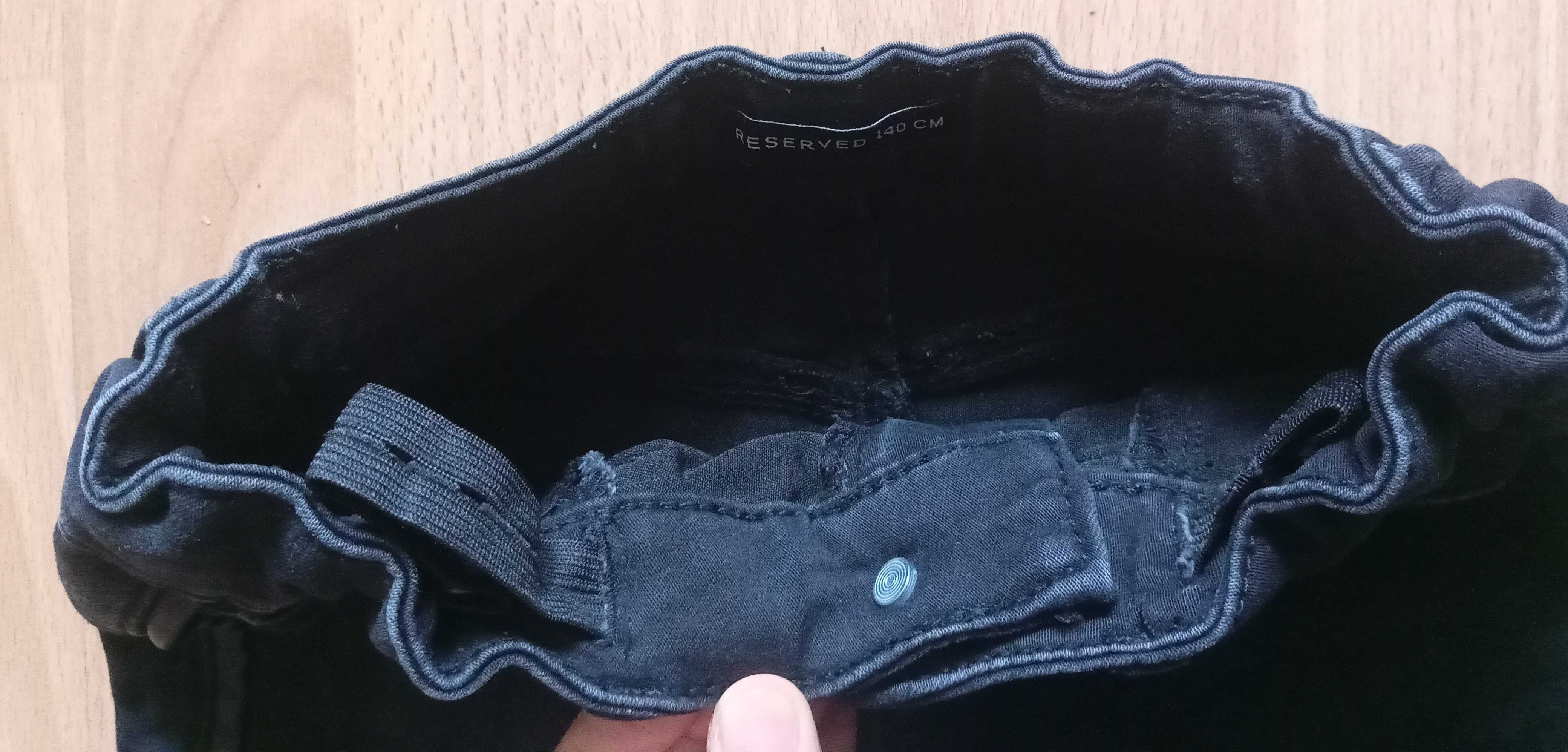 Zestaw komplet paka dziewczynka 134 cm reserved spodnie getry