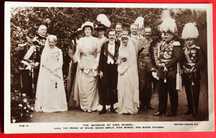Casamento do Rei D Manuel II em Sigmaringen 4 setembro 1913