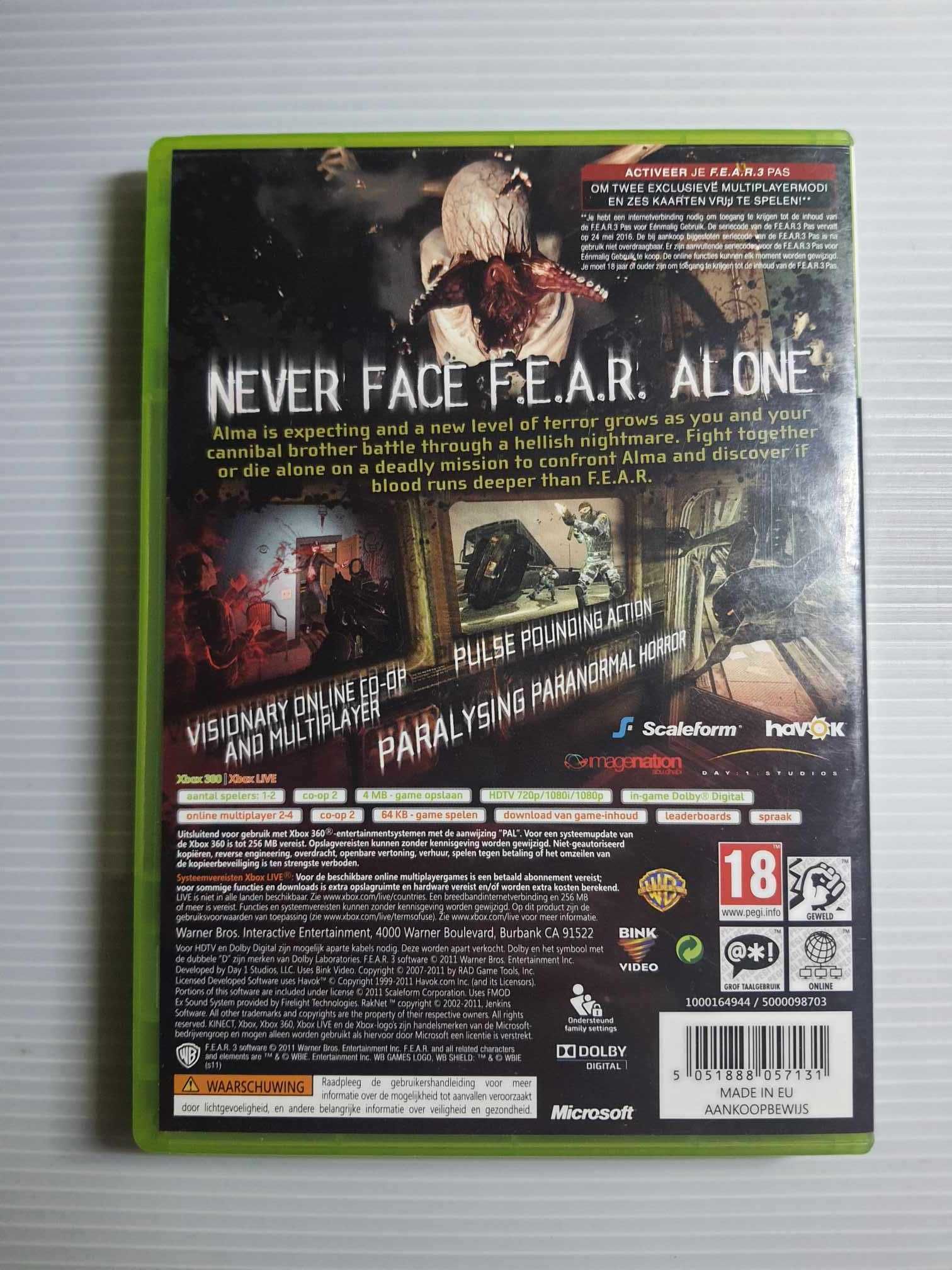 Xbox 360 F.3.A.R.   Język polski