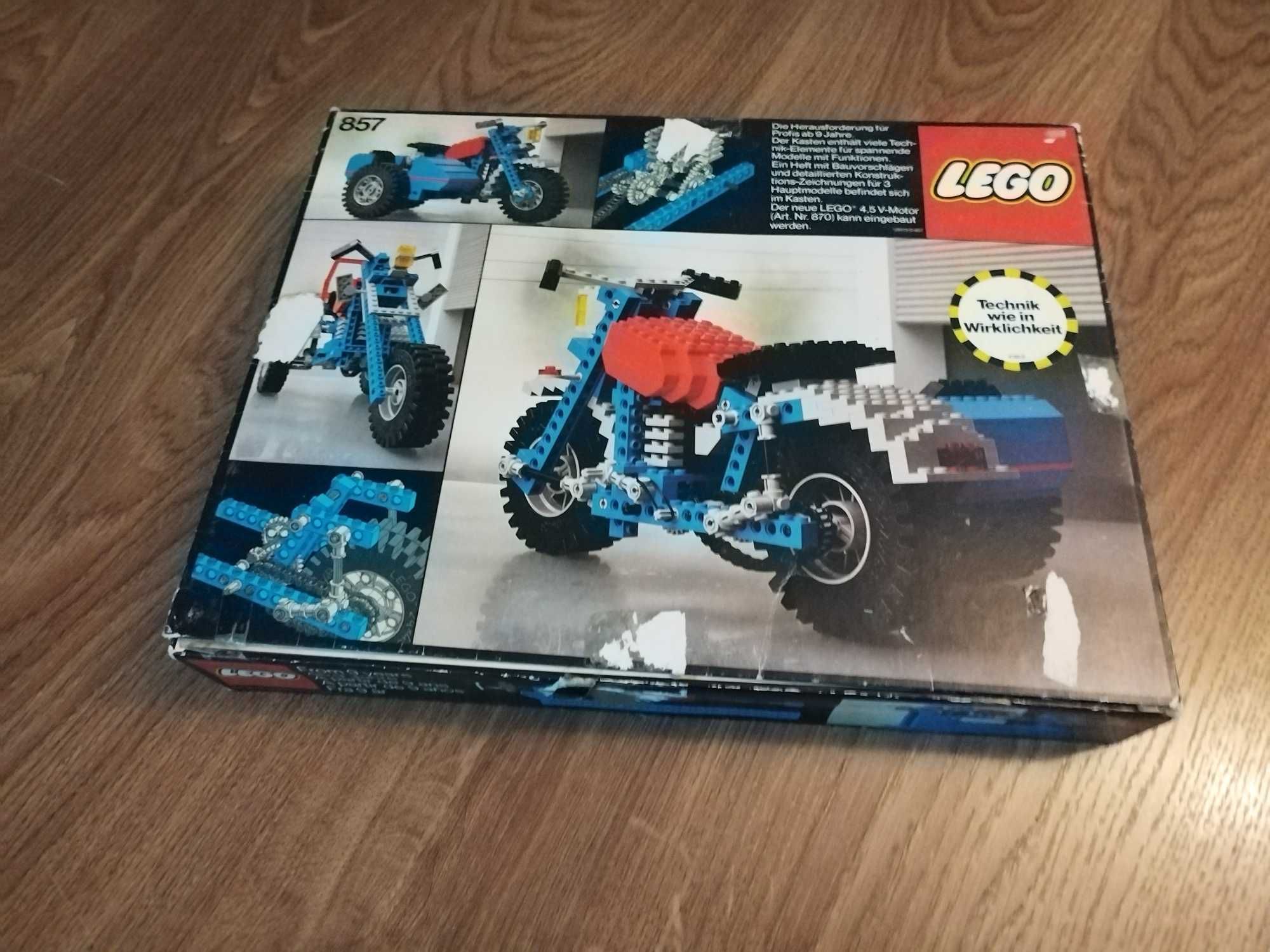 Lego Technic 857 - Motorcycle - RARYTAS!!! Rok 1979