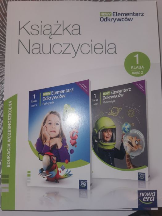 Nowy elementarz odkrywców kl. 1 cz. 2 książka nauczyciela