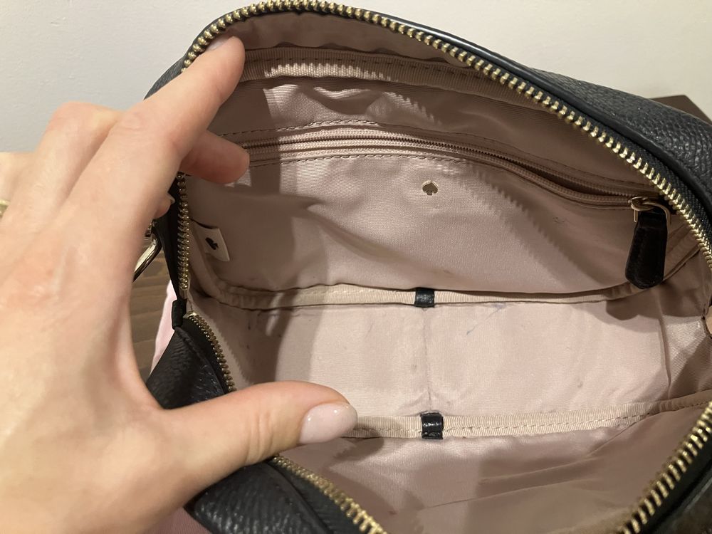 Torebka listonoszka Kate Spade czarna