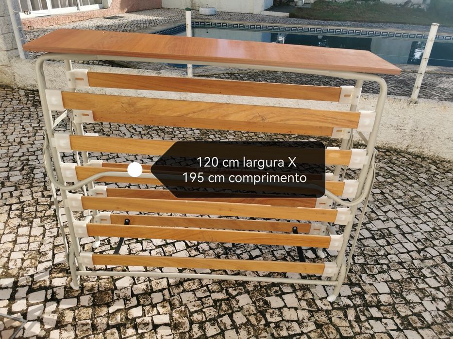 Divã cama articulada