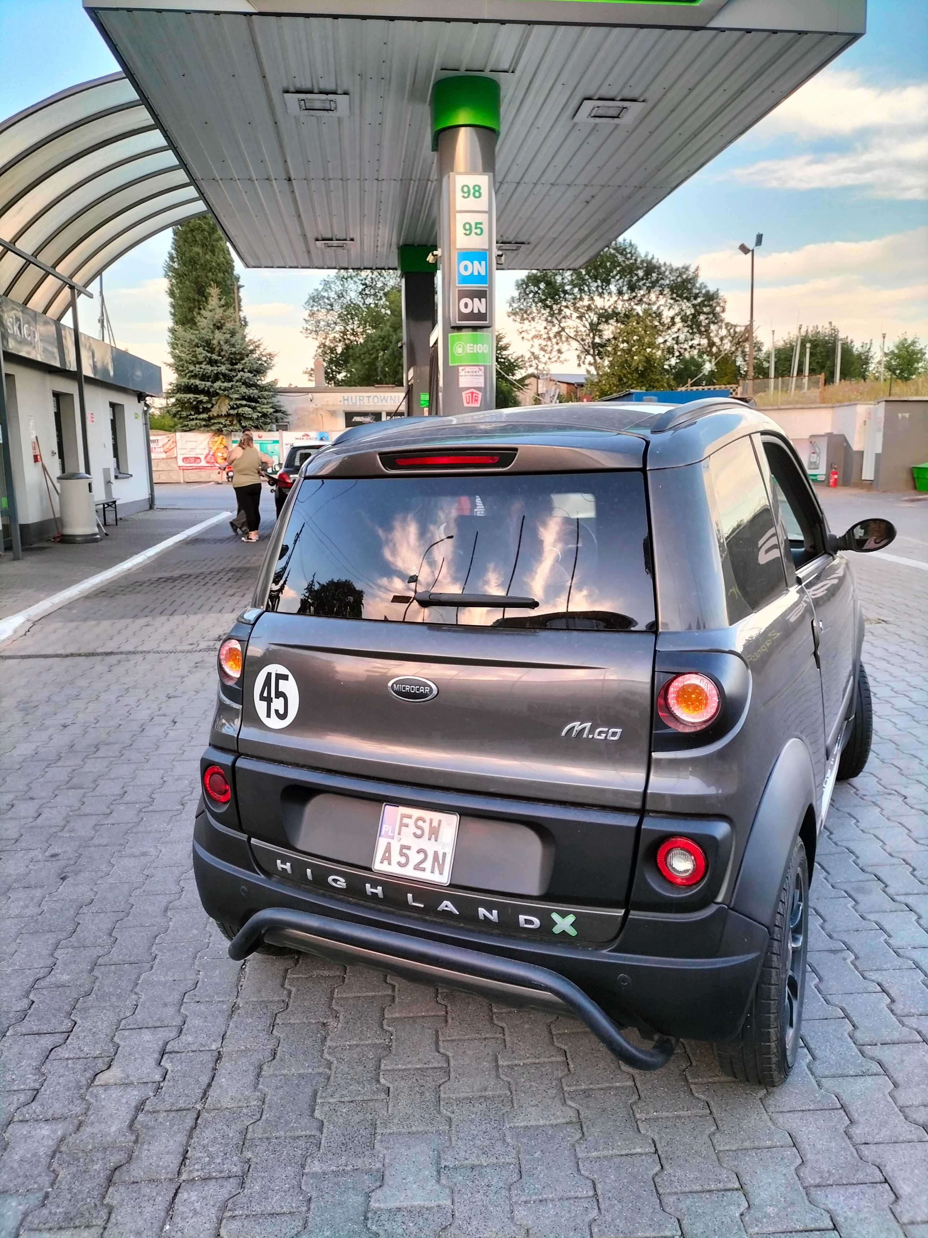 Microcar Highland X możliwa zamina