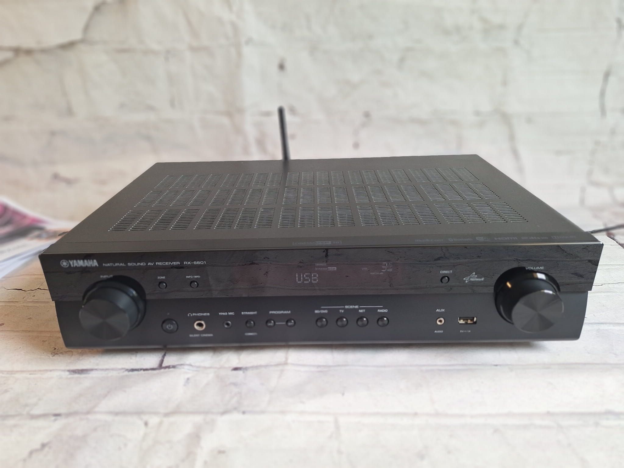 Yamaha Wifi Bt MusicCast  RX-S601 5.1 4k 60p dsd Hi res Net radio