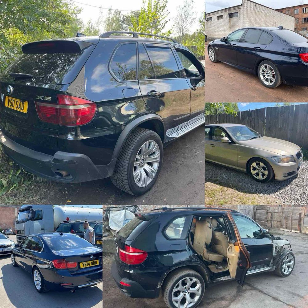 Розборка BMW X5 E70 Х6 Е71 E90 F10 капот фара крило двери Разборка