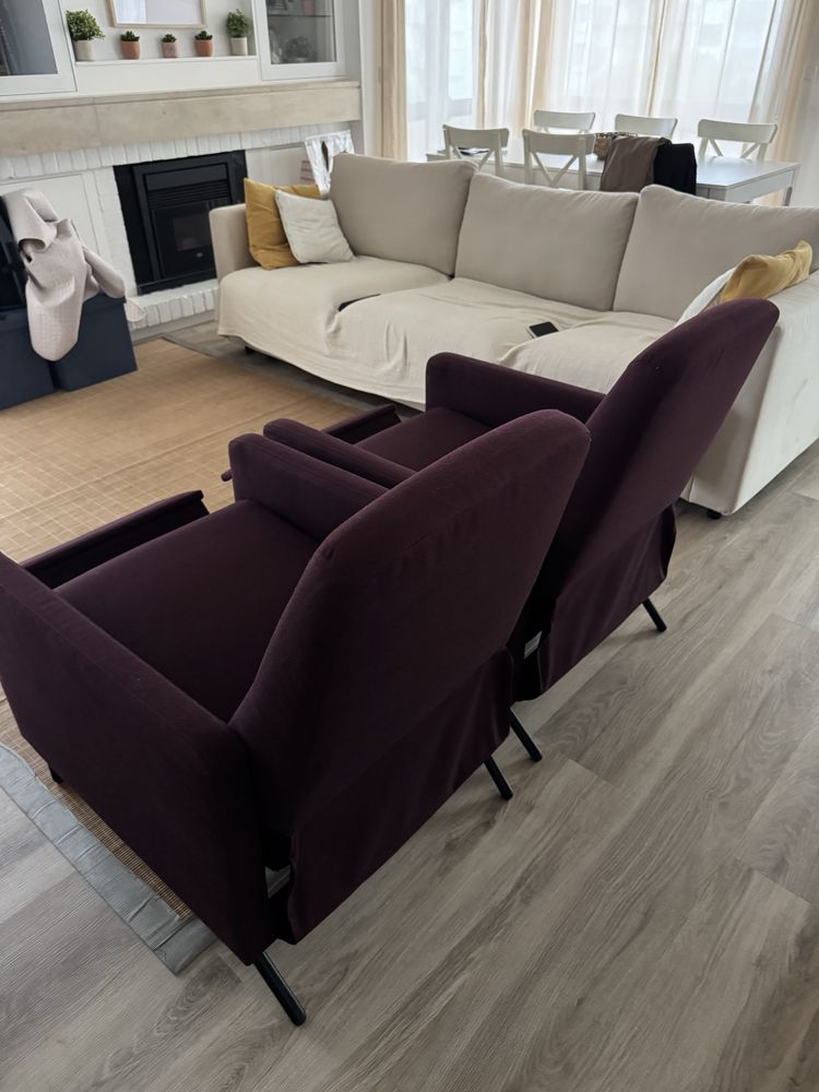 Poltrona reclinável IKEA GISTAD (2 unidades disponíveis)