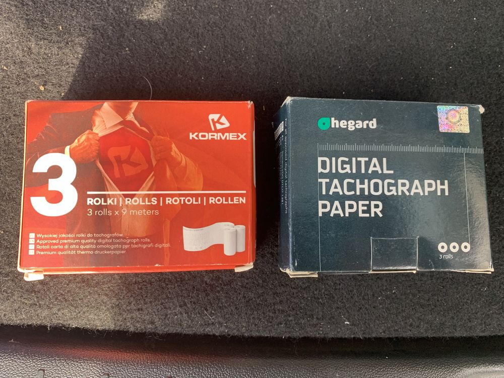 Бумага для тахографа.