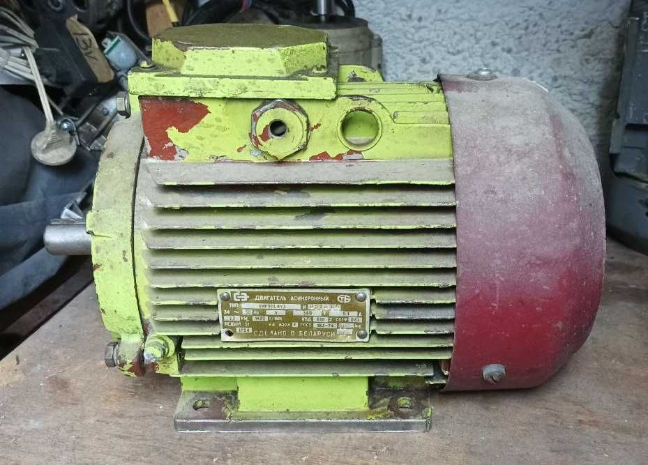 Електродвигуни 380 і 220 вольт, робочі