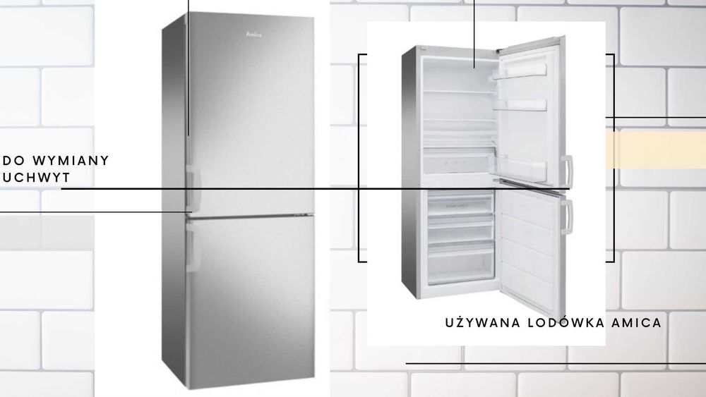 Na sprzedaż używana Lodówka Amica