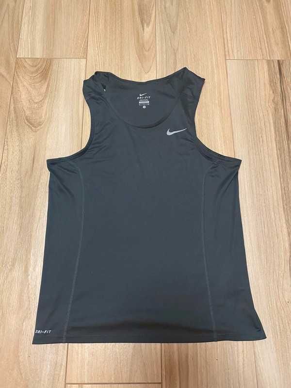 Damska szara koszulka sportowa Nike Dri-Fit