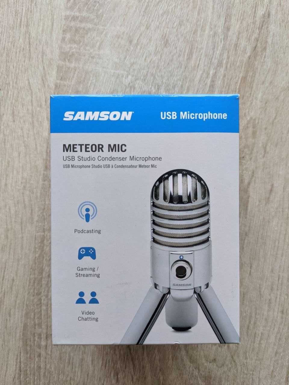 Мікрофон Samson Meteor MIC Silver