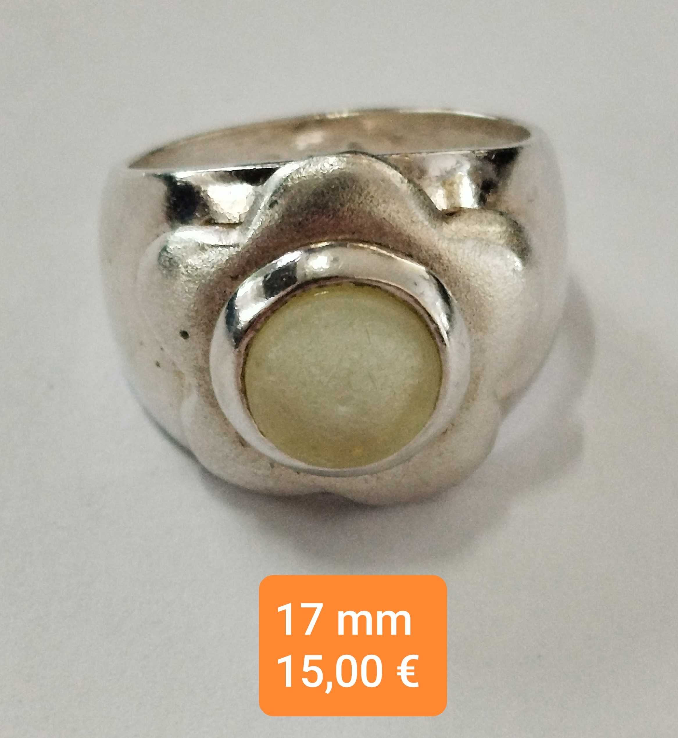 Anéis em Prata, preço individual em cada imagem