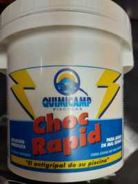 Embalagem nova de Choc Rapid para a piscina