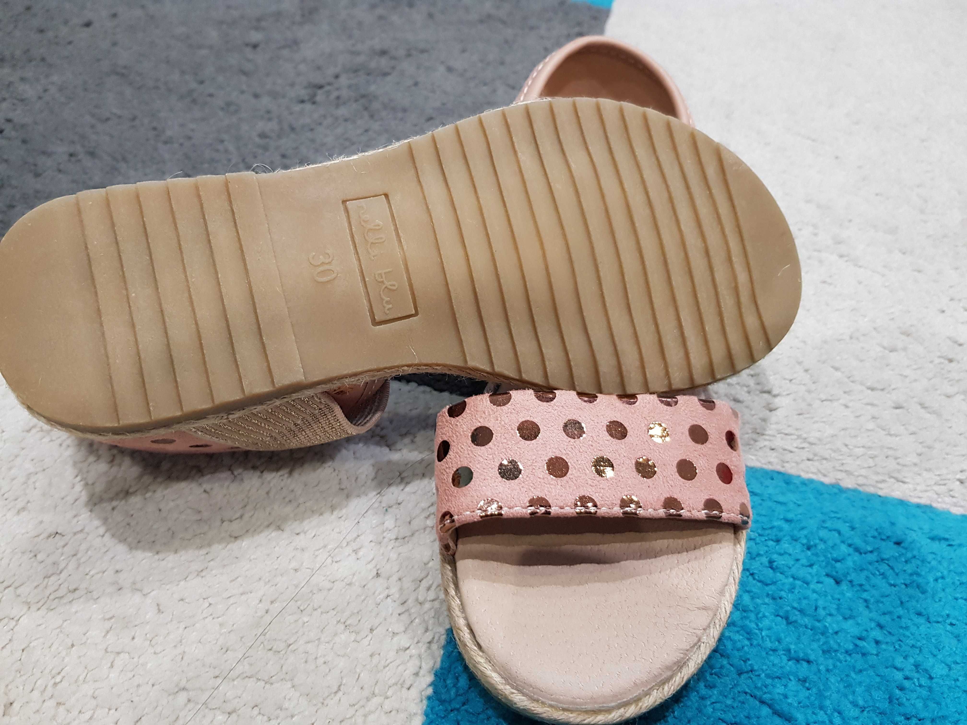 Sandały sandałki dla dziewczynki r.30 STAN IDEALNY