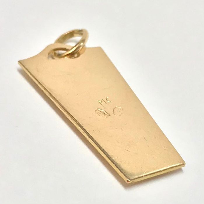 Złoty MEDALIK wisiorek 18K Matka Boska BOZIA 3cm