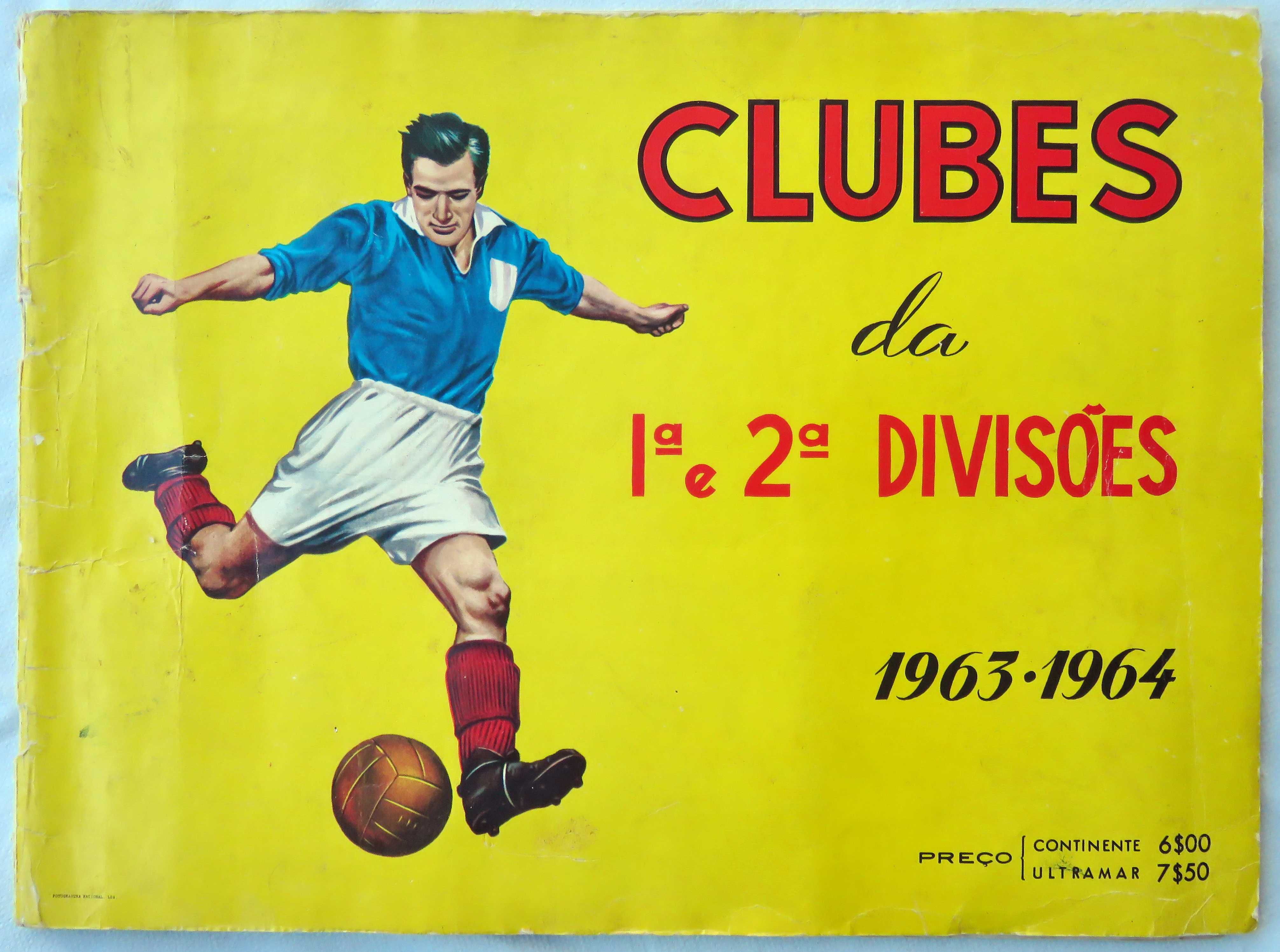 Caderneta de cromos, Clubes da 1ª e 2ª divisões 63/64