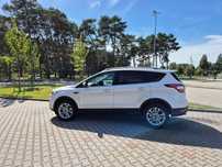 Ford Kuga pierwszy właściciel, bezwypadkowy, biała perła
