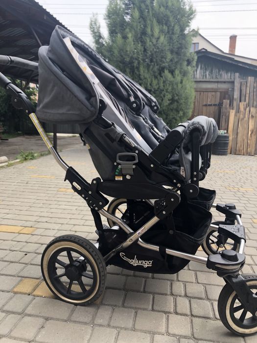 Коляска для двійнят emmaljunga