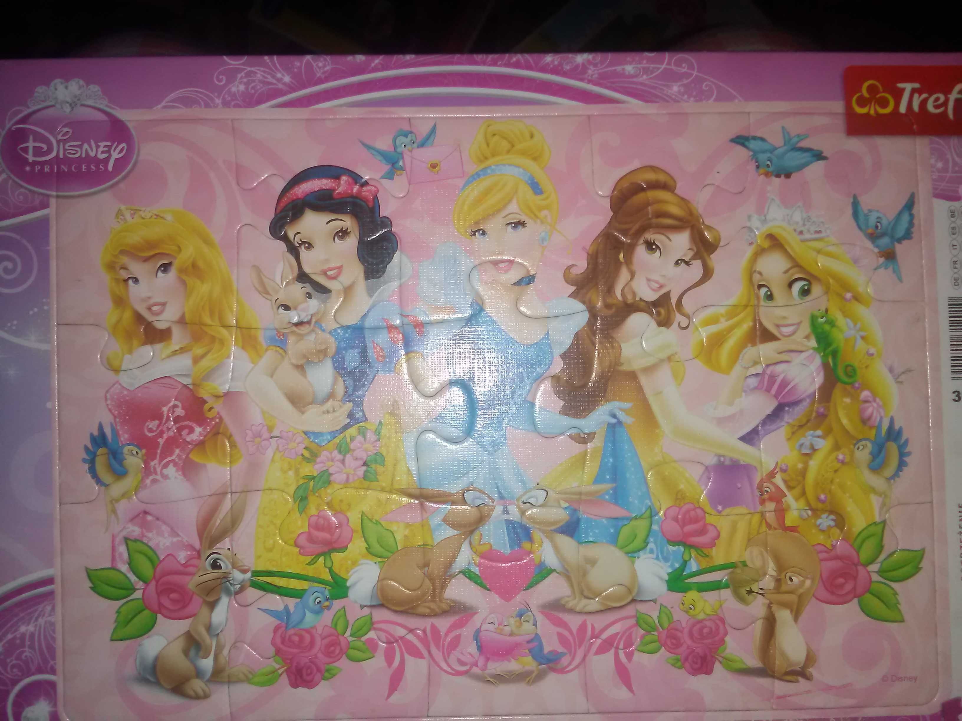 Puzzle 15 trefl princess