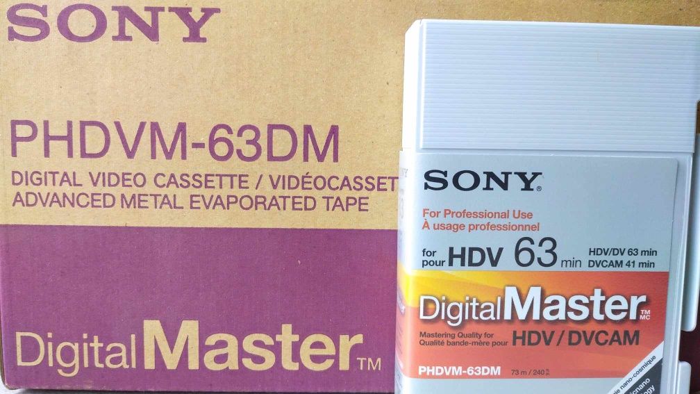 Kaseta Sony HDV/DVCAM 63 min