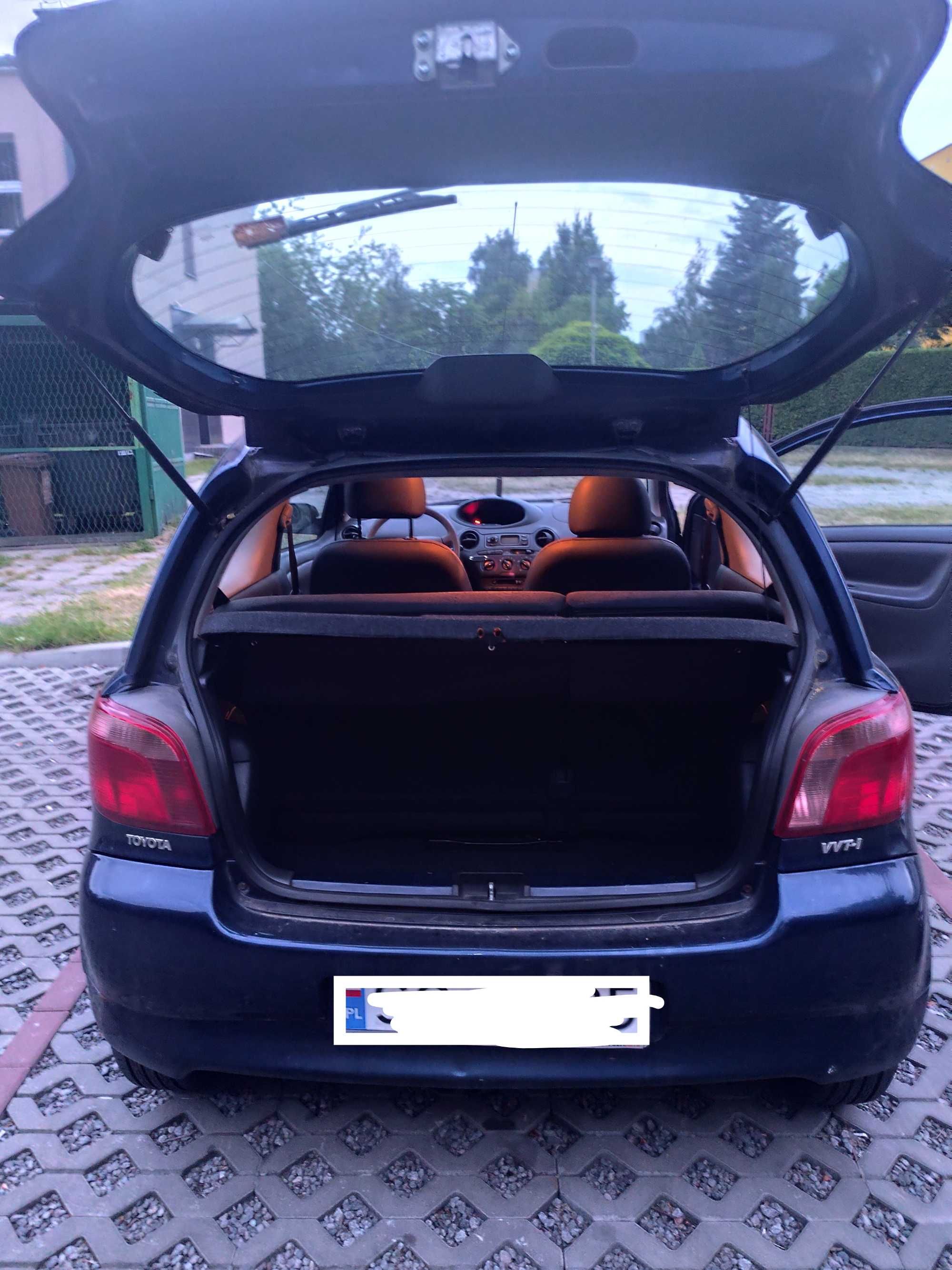 Toyota Yaris 1.3 KAT 2002 / benzyna / przebieg 225.500 tys. km