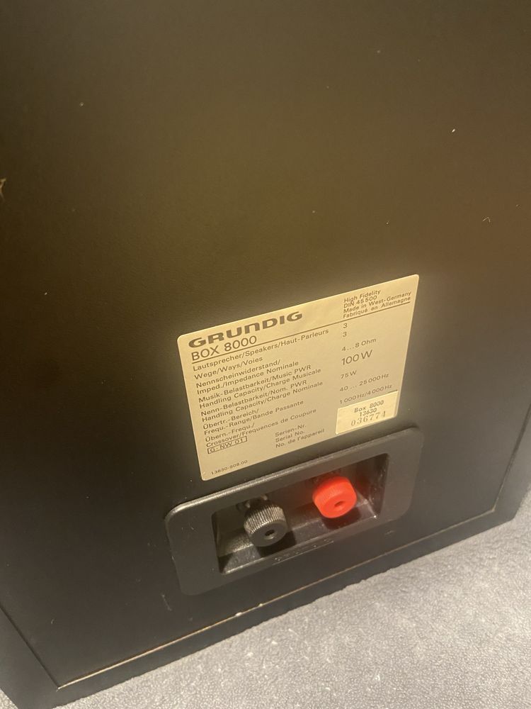 Grundig Box 8000 super stan - sprzedam