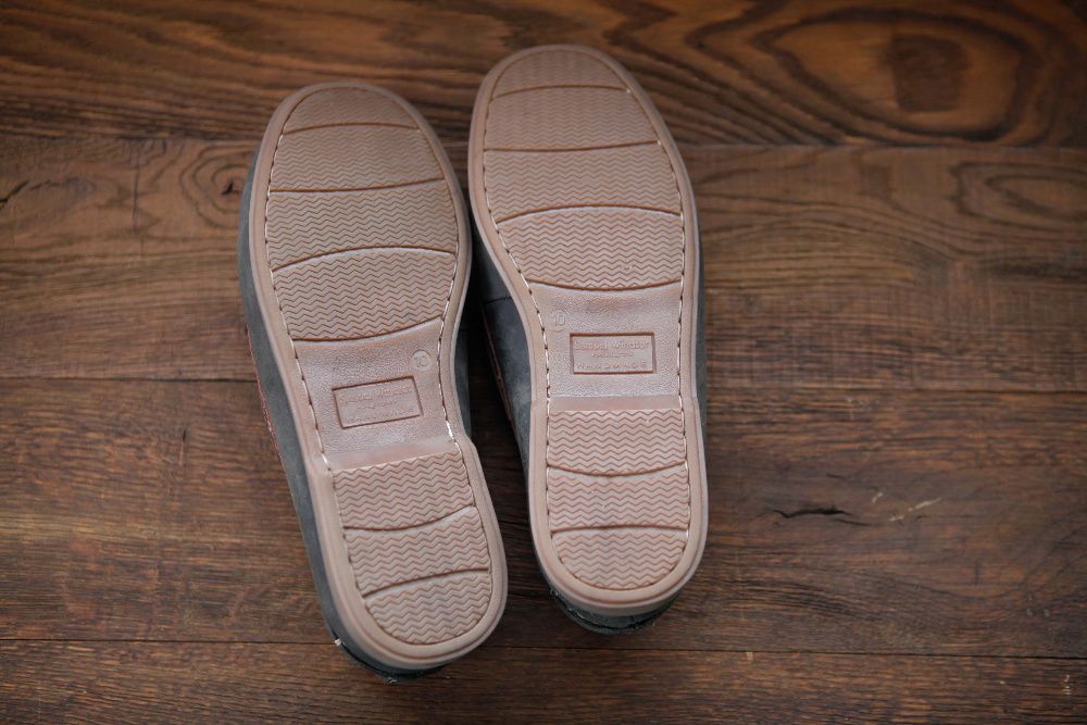 Samuel Windsor р44 пенни лоферы, кожа Allen Edmonds, loake Tod's