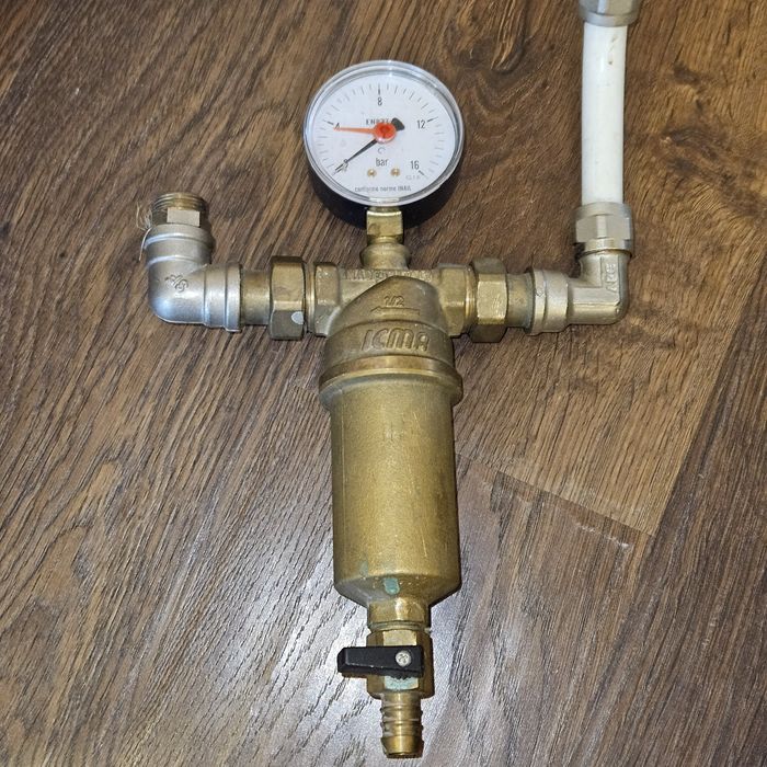 Самопромивний фільтр для води 1/2" Icma 751