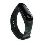 Silikonowy pasek Xiaomi Mi Band 4 / Mi Band 3 Camouflage Green