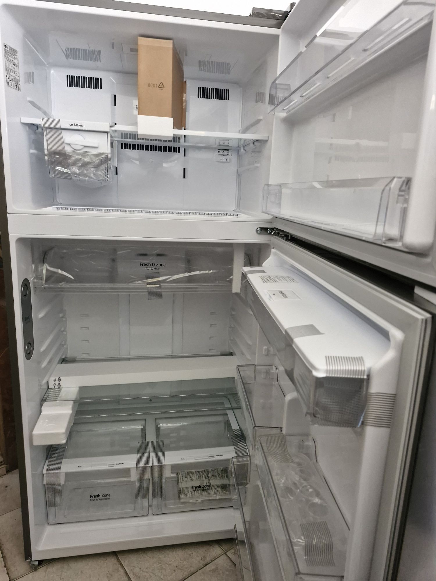 Frigorífico com congelador com dispensador de agua lg